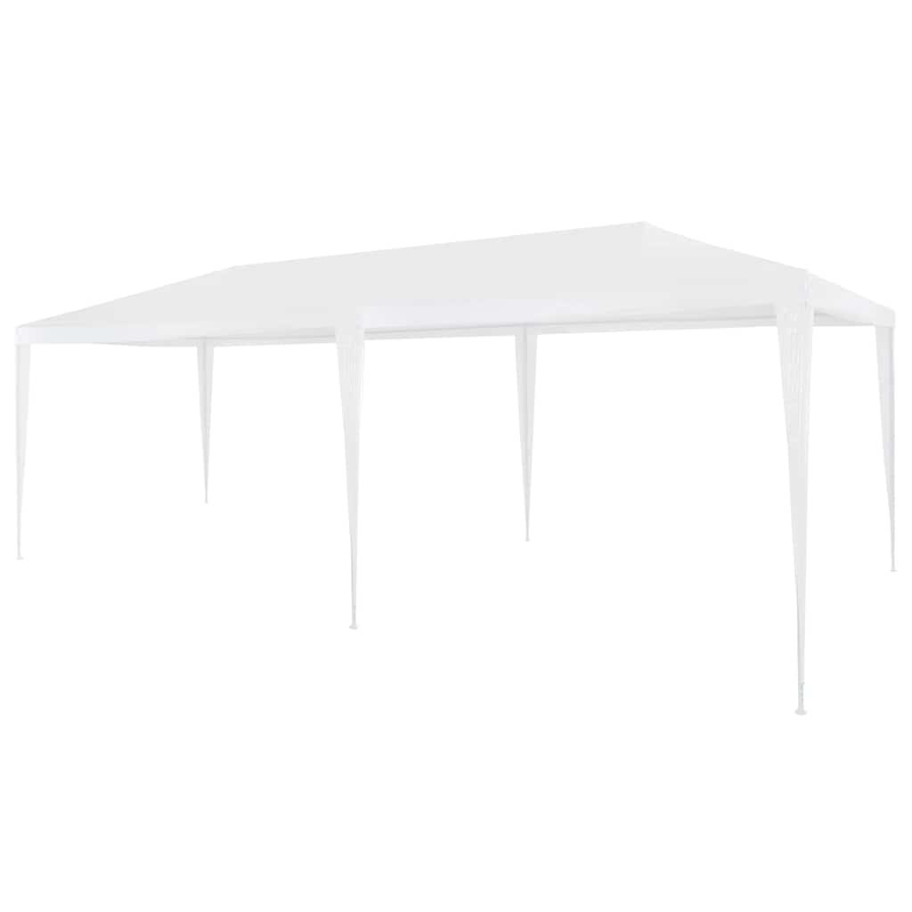 vidaXL Party Tent | White | Polyethylene and Steel | 3x6 m |  Folding 1