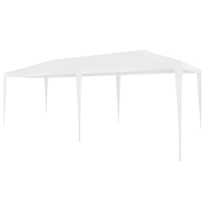 vidaXL Party Tent | White | Polyethylene and Steel | 3x6 m |  Folding 1