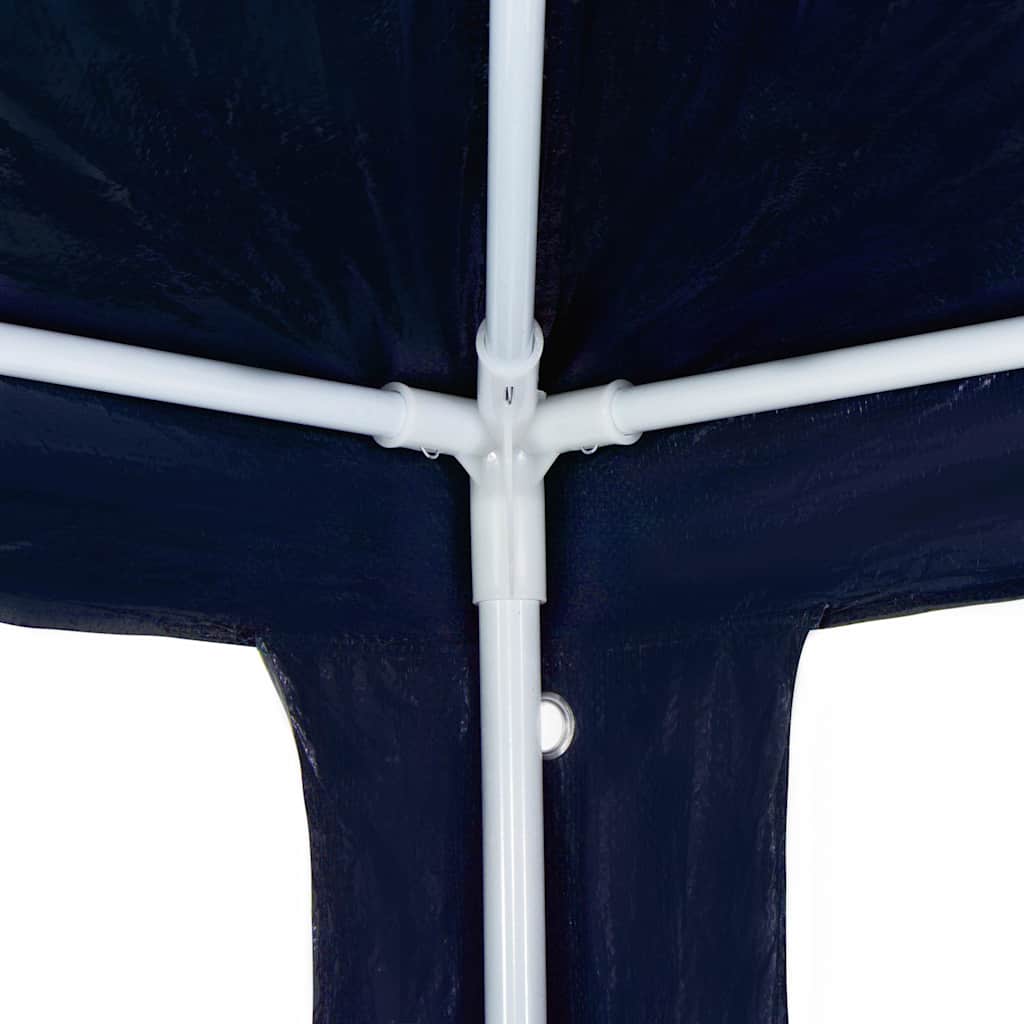 45082 vidaXL Party Tent 3x4 m PE Blue 4