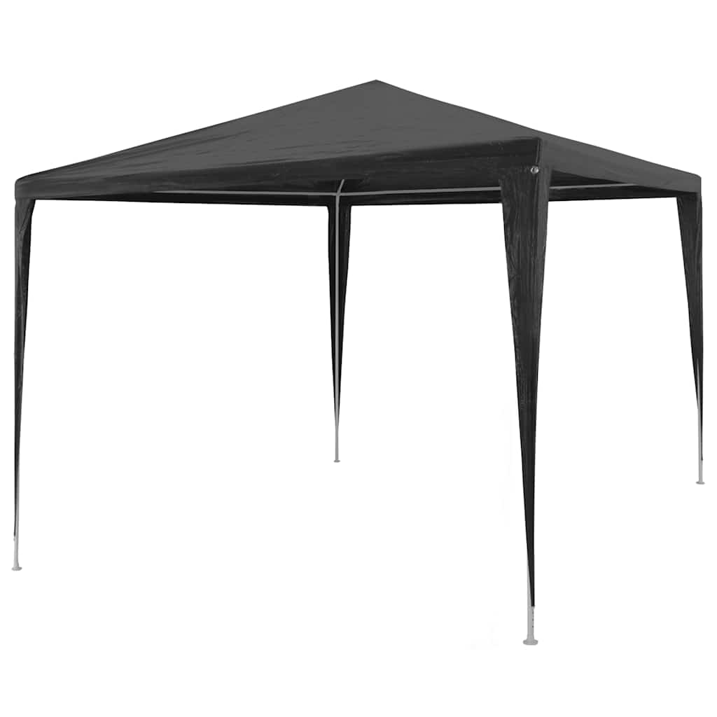 vidaXL Party Tent | Anthracite | Polyethylene roof, Steel frame | 3x3 m 1