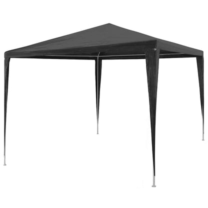 vidaXL Party Tent | Anthracite | Polyethylene roof, Steel frame | 3x3 m 1