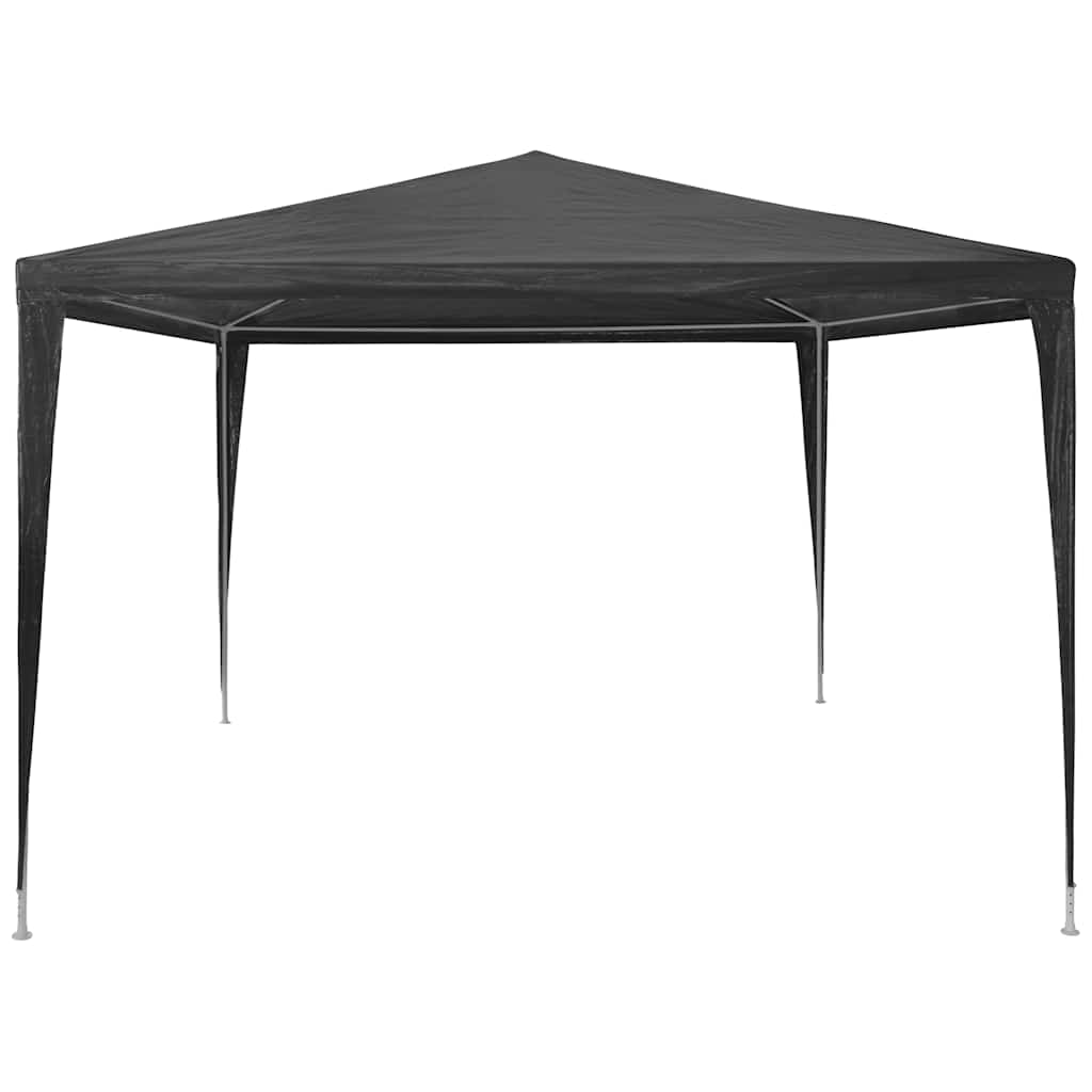 vidaXL Party Tent | Anthracite | Polyethylene roof, Steel frame | 3x3 m 2