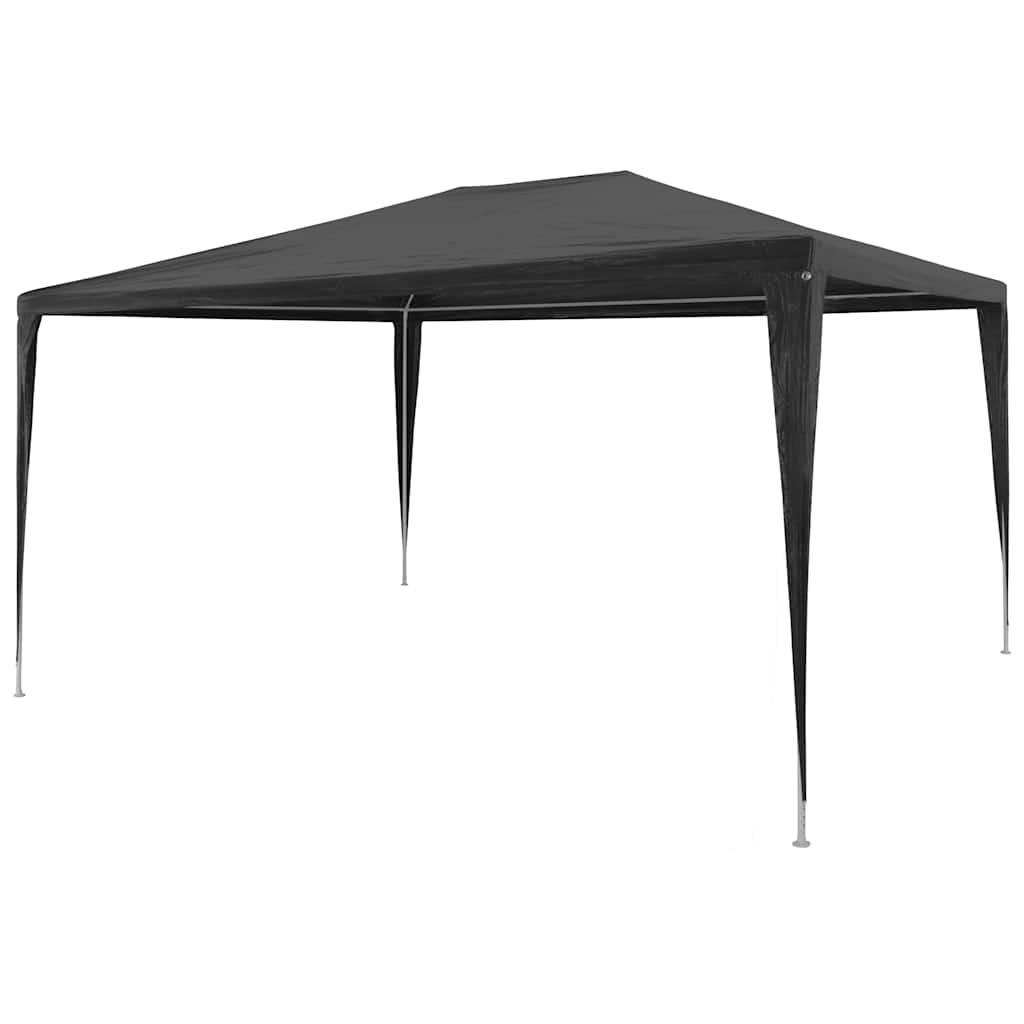 45087 vidaXL Party Tent 3x4 m PE Anthracite 1