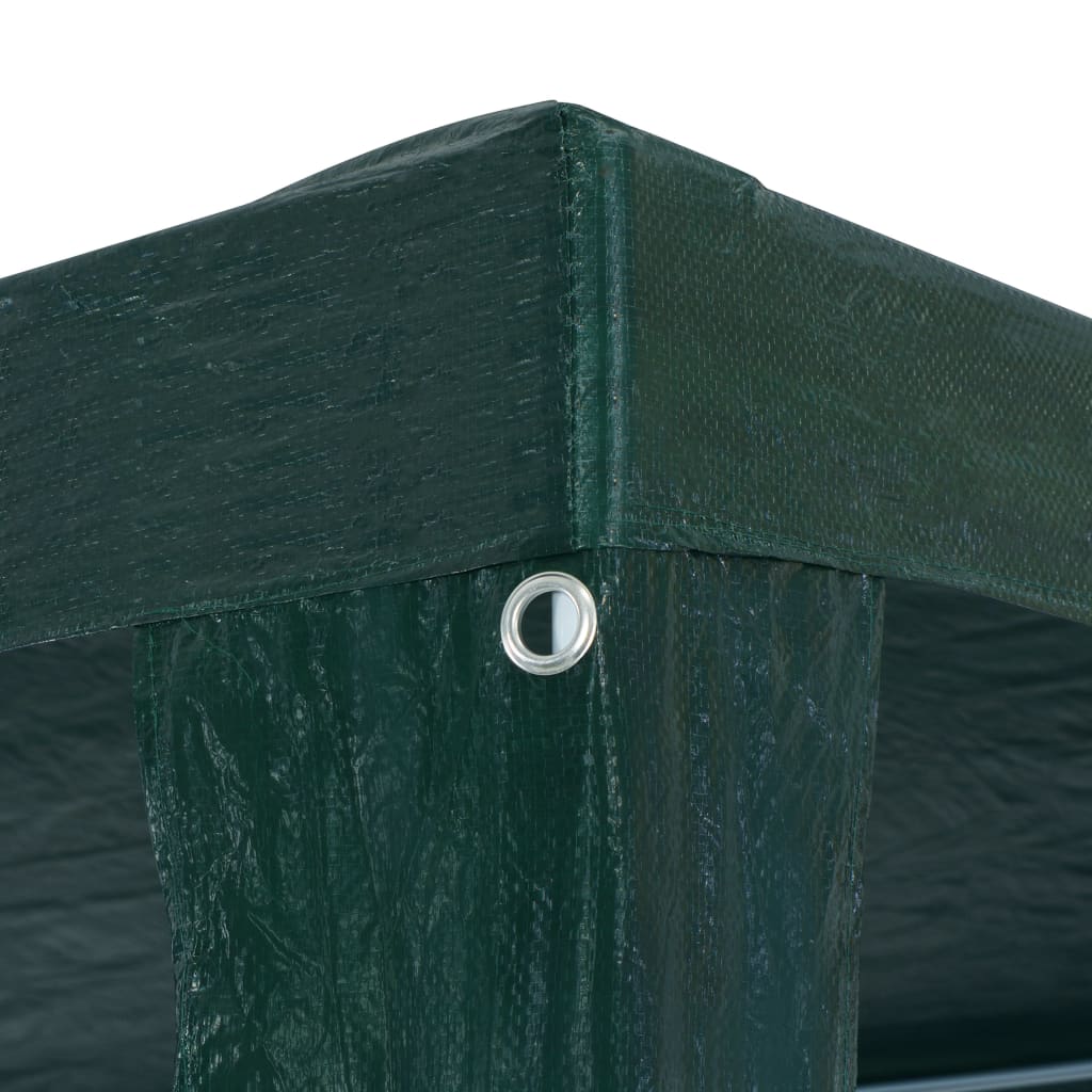 vidaXL Party Tent | Green | Polyethylene and steel | Medium 4