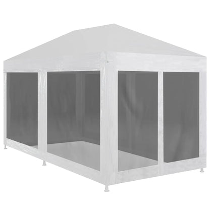 vidaXL Party Tent with 6 Mesh Sidewalls 6x3 m 1