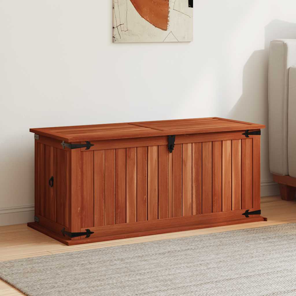 Storage Chest Solid Acacia Wood 90 x 45 x 40 cm