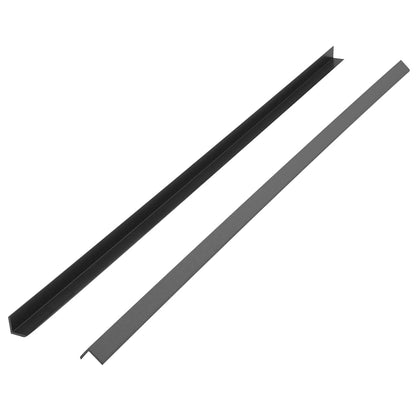 vidaXL 5 pcs Decking Angle Trims WPC 170 cm Grey 3