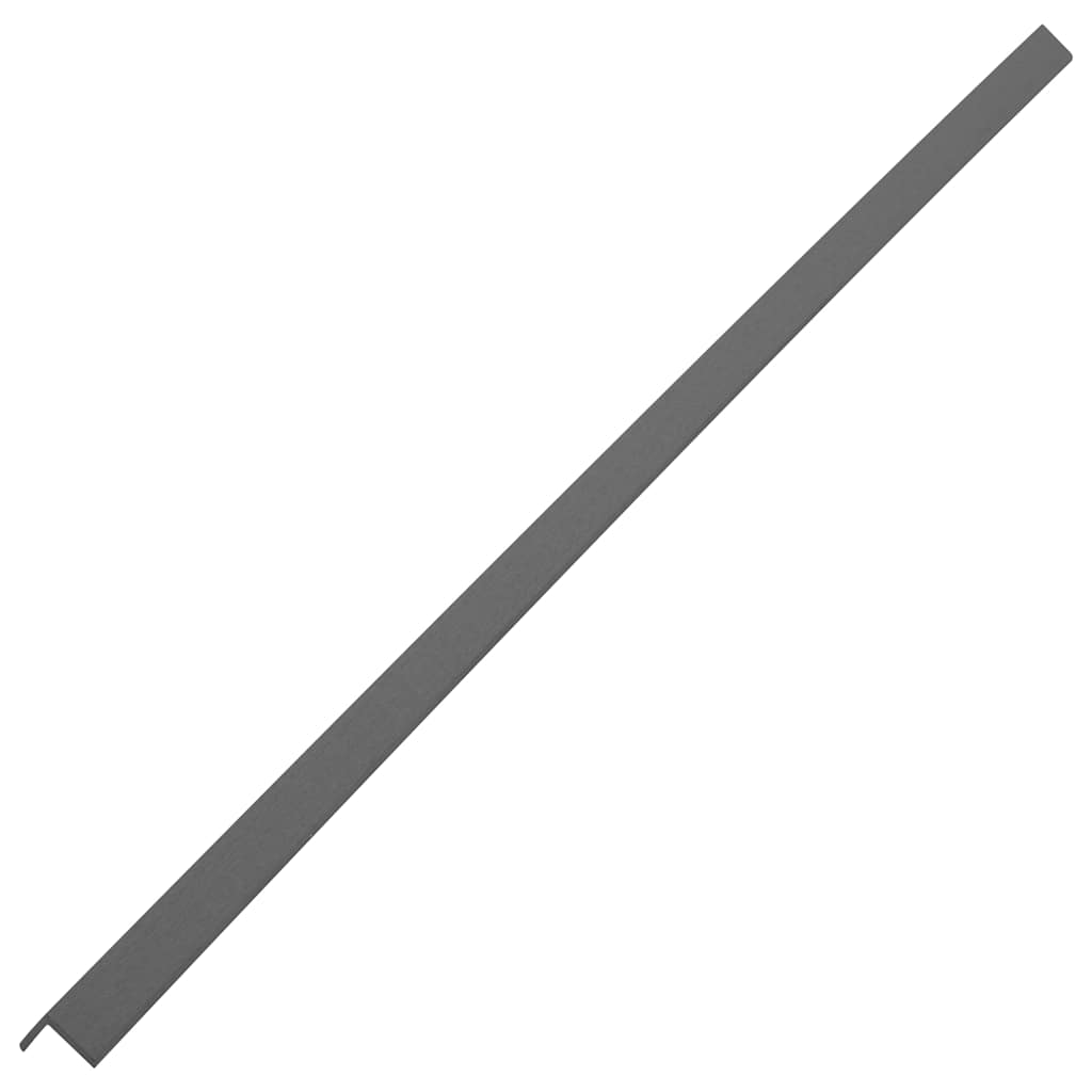 vidaXL 5 pcs Decking Angle Trims WPC 170 cm Grey 4