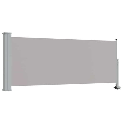vidaXL Side Awning | Grey | Polyester and iron | 100x300 cm |  Retractable 2