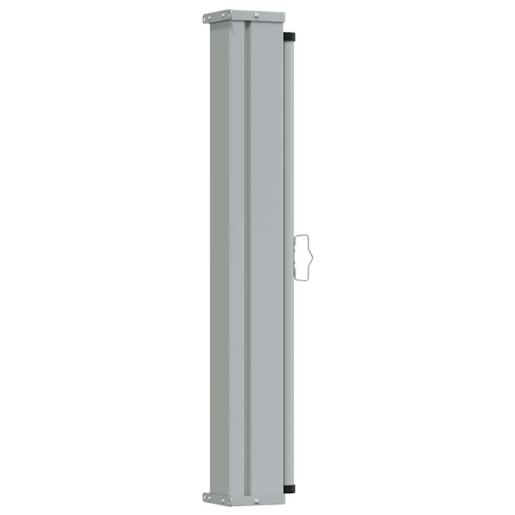 vidaXL Side Awning | Grey | Polyester and iron | 100x300 cm |  Retractable 5