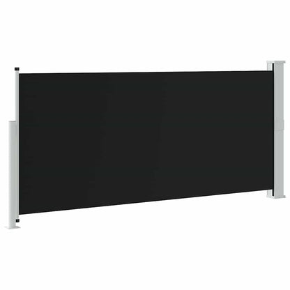 vidaXL Retractable Side Awning 140 x 314 cm Black 6