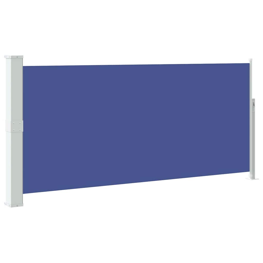 vidaXL Retractable Side Awning 140 x 300 cm Blue 2