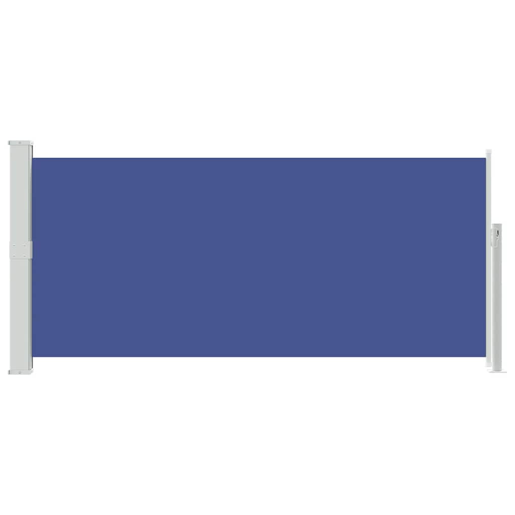 vidaXL Retractable Side Awning 140 x 300 cm Blue 4