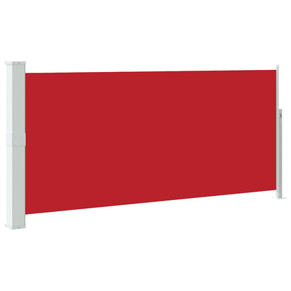vidaXL Side Awning | Red | Steel frame | 140 x 300 cm |  Retractable 2