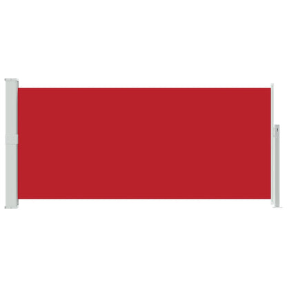 vidaXL Side Awning | Red | Steel frame | 140 x 300 cm |  Retractable 4