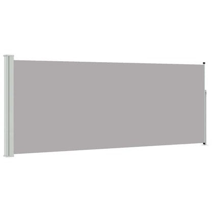 vidaXL Retractable Side Awning 117x314 cm Grey 2
