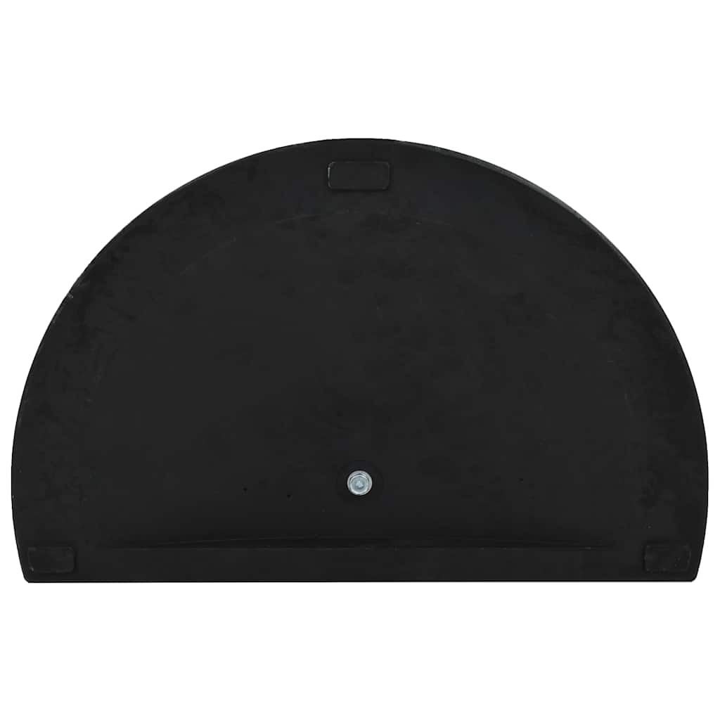 vidaXL Parasol Base | Black | Polyresin | Standard | Heavy Weight Support 5