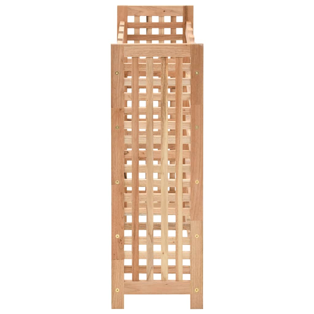 vidaXL Wine Rack for 25 Bottles Solid Walnut Wood 63x25x73 cm 4