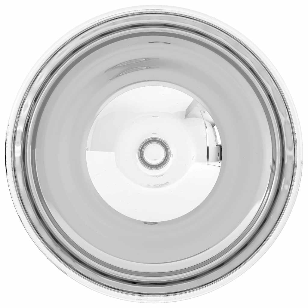 143483 vidaXL Wash Basin 32,5x14 cm Ceramic Silver 4