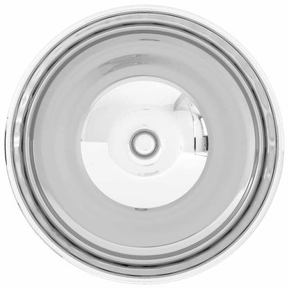 143483 vidaXL Wash Basin 32,5x14 cm Ceramic Silver 4