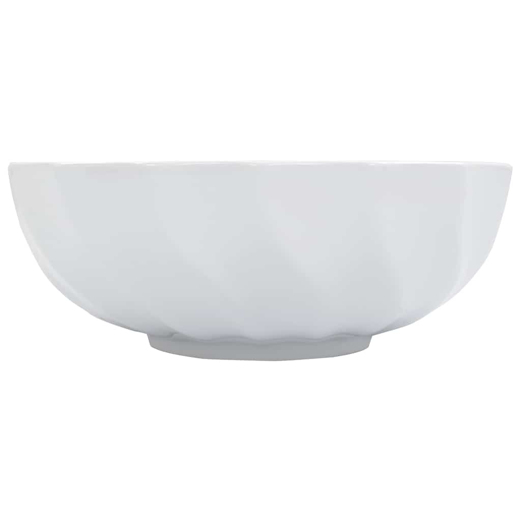 143921 vidaXL Wash Basin 46x17 cm Ceramic White 3