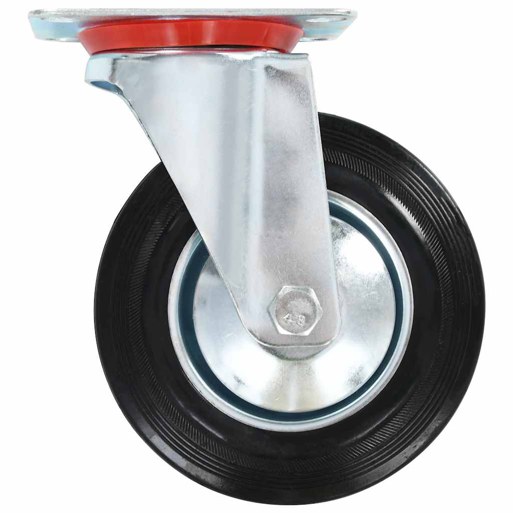 143451 vidaXL Swivel Casters 4 pcs 160 mm 3