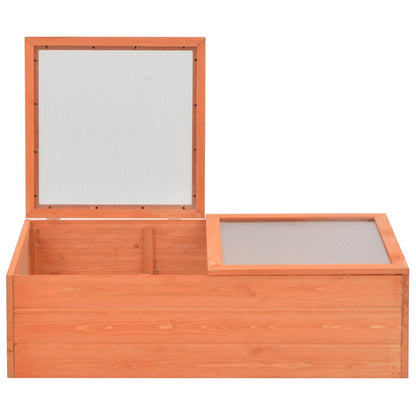 vidaXL Greenhouse Wood 100x50x34 cm 3