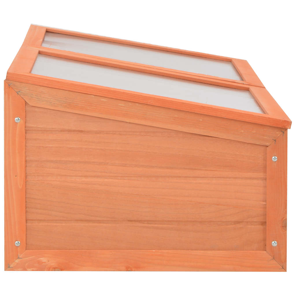 vidaXL Greenhouse Wood 100x50x34 cm 5