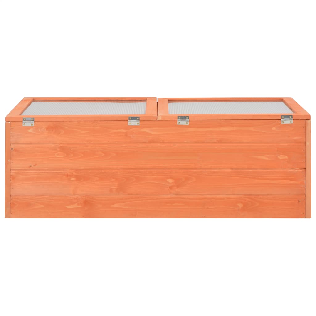 vidaXL Greenhouse Wood 100x50x34 cm 6