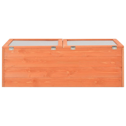 vidaXL Greenhouse Wood 100x50x34 cm 6