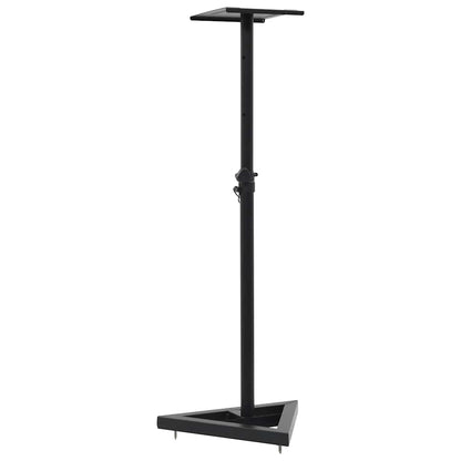 vidaXL Studio Monitor Speaker Stands 2 pcs Black Steel 2