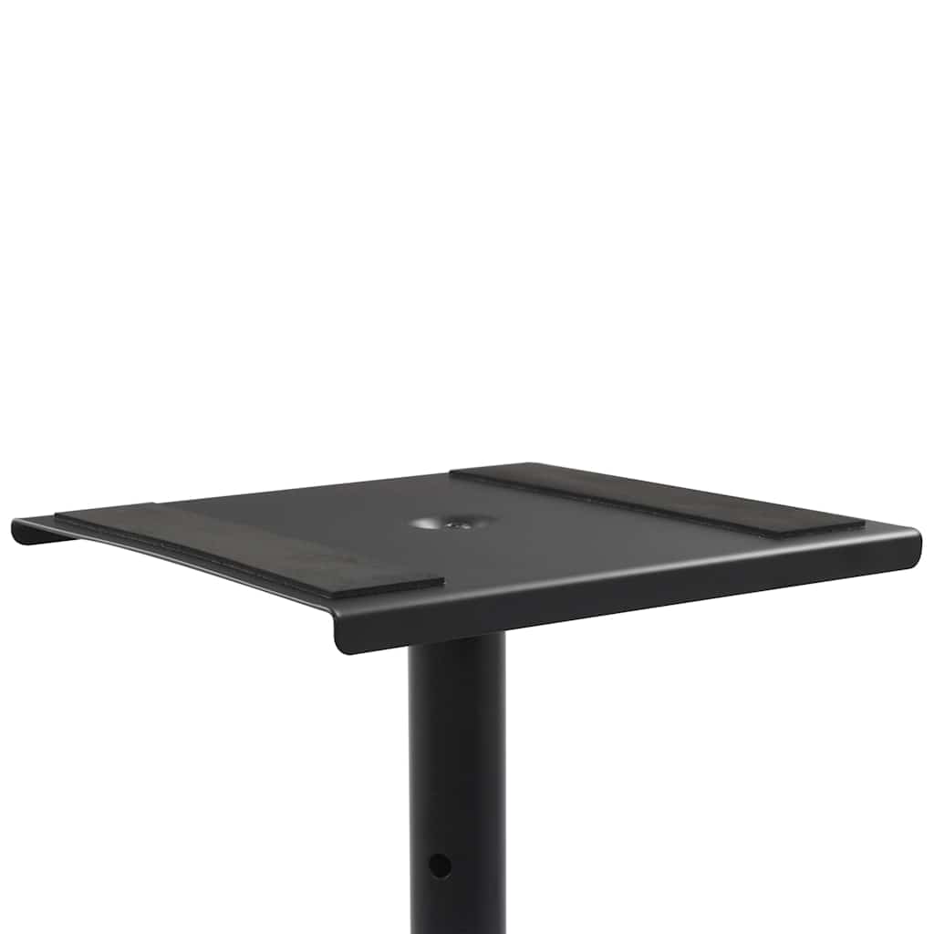 vidaXL Studio Monitor Speaker Stands 2 pcs Black Steel 5
