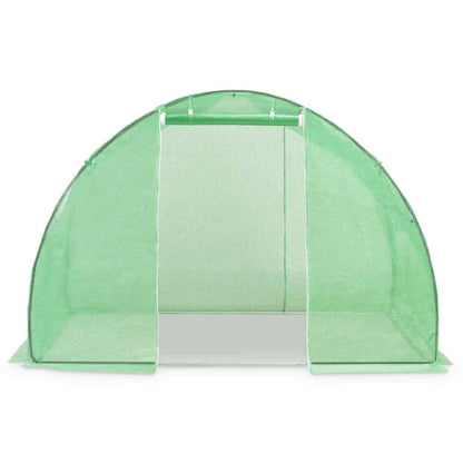vidaXL Greenhouse | Green | PE mesh fabric, Galvanised Steel | 4.5 square metres 5