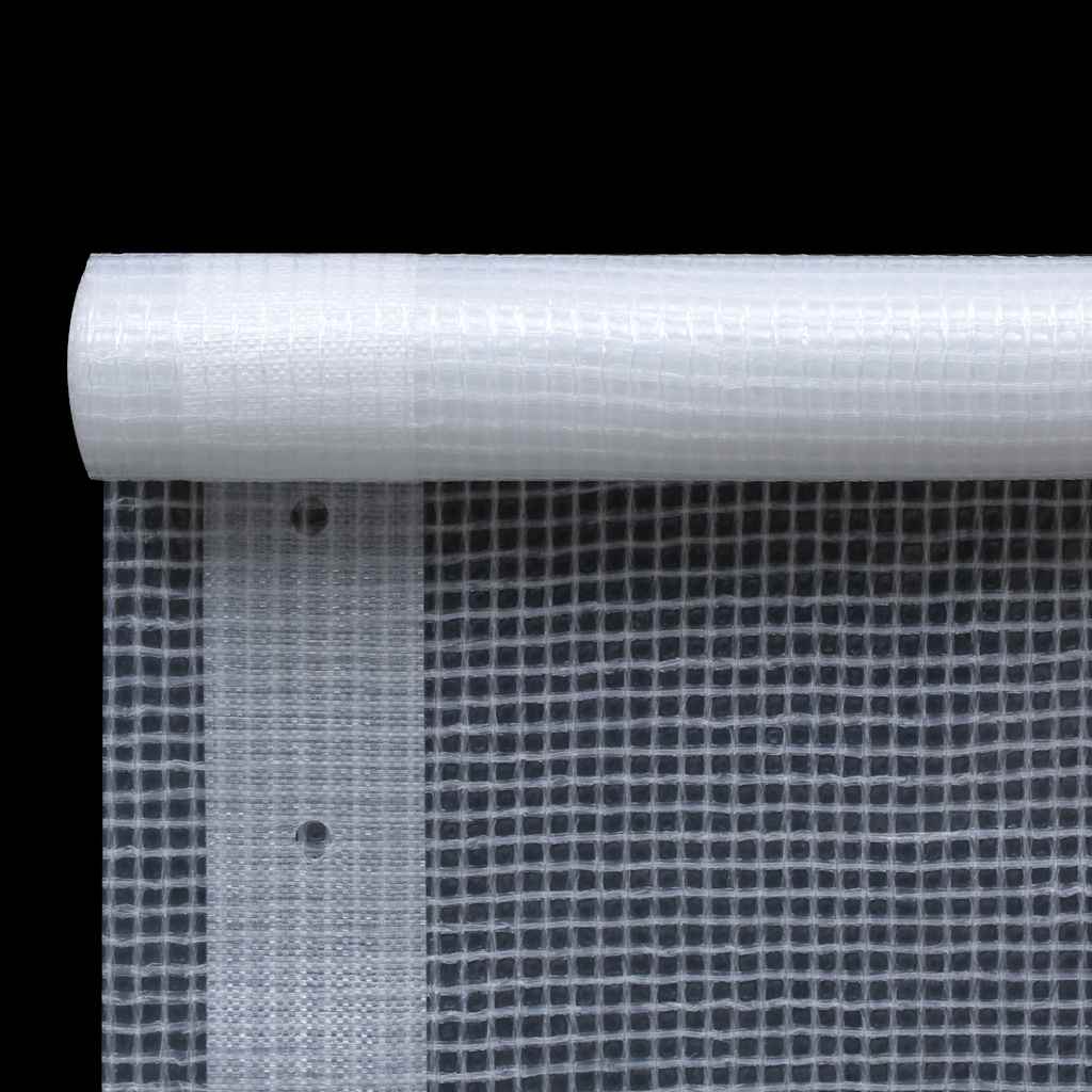 45549 vidaXL Leno Tarpaulin 260 g/m² 2x15 m White 4