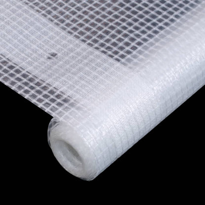 45556 vidaXL Leno Tarpaulin 260 g/m² 3x10 m White 6