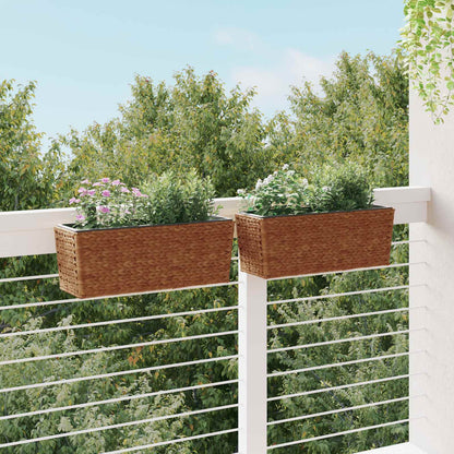 Planters 2 pcs Water Hyacinth Dark brown