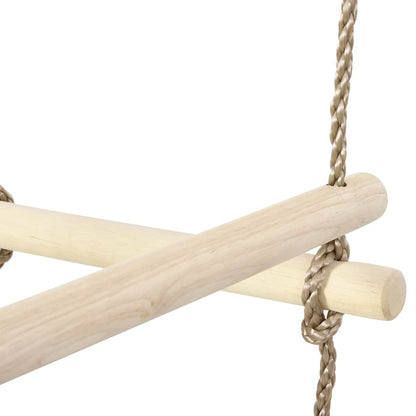 vidaXL Kids Rope Ladder 200 cm Wood 5