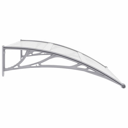 45628 vidaXL Door Canopy Grey 120x100 cm PC 5