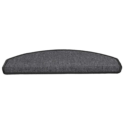 vidaXL Stair mats 15 pcs 65 x 24 x 4 cm Non-Slip Anthracite 4