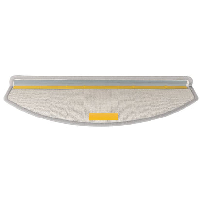 vidaXL Stair mats 15 pcs 65 x 24 x 4 cm Light Grey 5