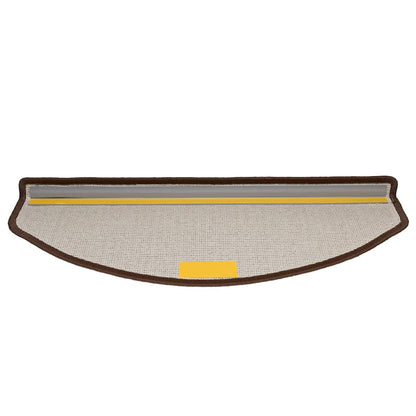vidaXL Stair mats 15 pcs 65 x 24 x 4 cm Coffee Brown 5