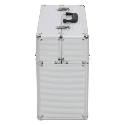 vidaXL Tool Case 47x36x20 cm Silver Aluminium 5