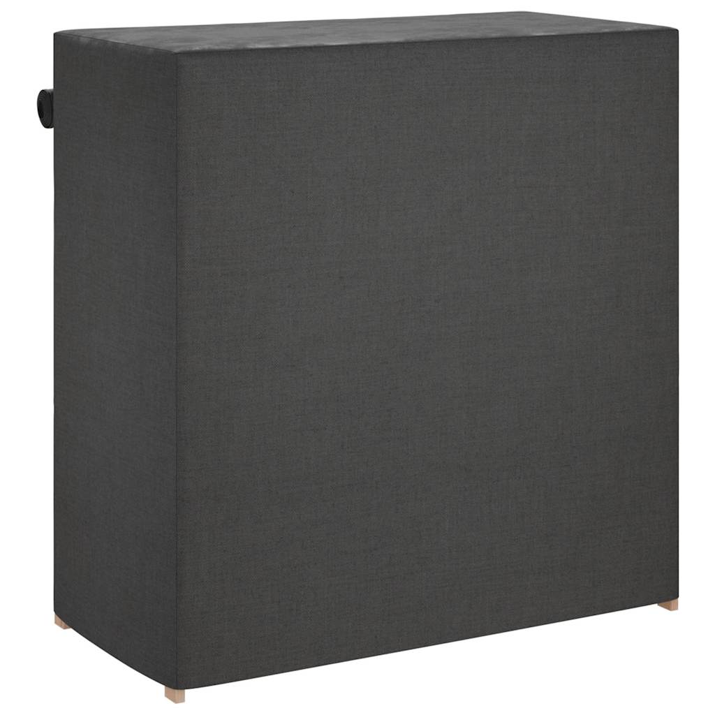 vidaXL Shoe Cabinet | Grey | Fabric and solid fir wood | Medium | Light Weight 6