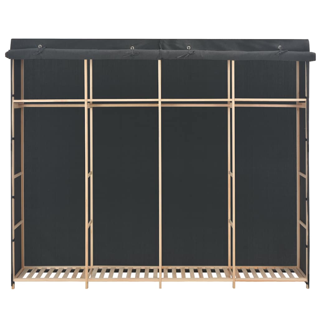 vidaXL Wardrobe | Grey 2