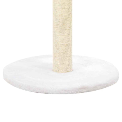 vidaXL Cat Tree | Natural | Willow, Sisal rope, Plush 5