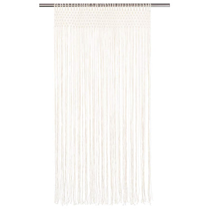 vidaXL Macrame Curtain 140x240 cm Cotton 3