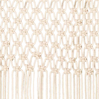 vidaXL Macrame Curtain 140x240 cm Cotton 5