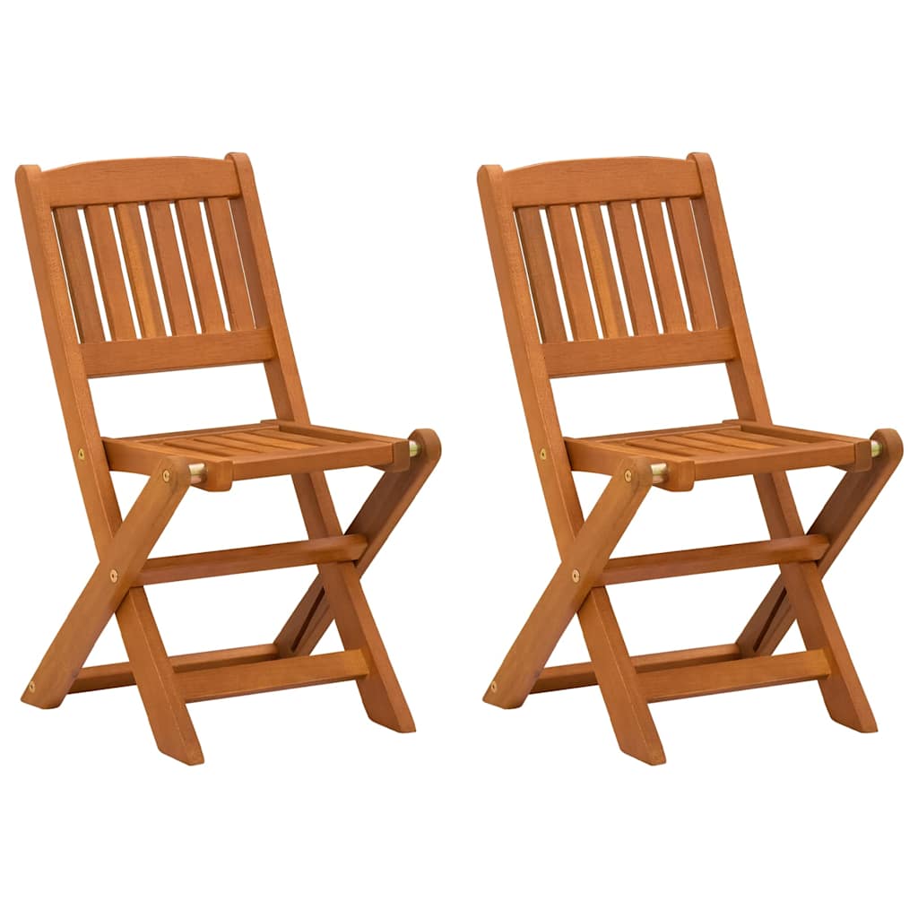 vidaXL 3 Piece Bistro Set for Children Solid Eucalyptus Wood 2