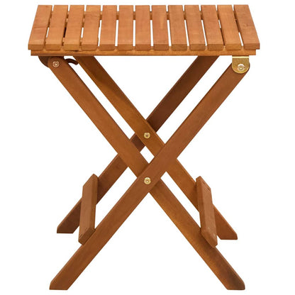 vidaXL 3 Piece Bistro Set for Children Solid Eucalyptus Wood 5
