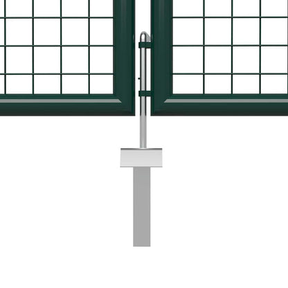 Garden Gate Steel Green 500 cm 75 cm